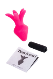 Анальная пробка-ягодка Tutti Frutti - 8,5 см. - 4