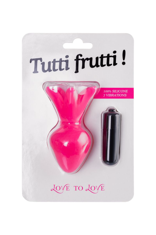 Анальная пробка-ягодка Tutti Frutti - 8,5 см. - 6