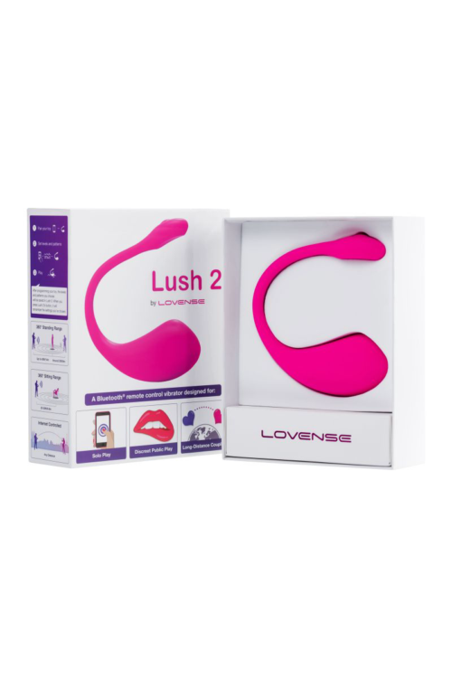 Ярко-розовое виброяйцо Lovense Lush 2 - 9
