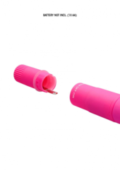 Розовый клиторальный вибромассажер Clitoral Tickler - 16,2 см. - 1