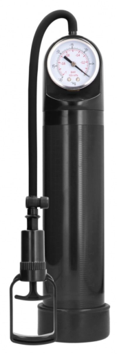 Черная вакуумная помпа с манометром Comfort Pump With Advanced PSI Gaug - 0