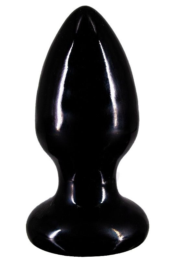 Черная анальная пробка MAGNUM 5 - 8,5 см. - 0