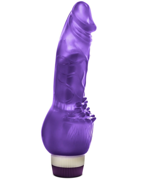 Фиолетовый вибратор Revel Zouk - 19,8 см. - 0