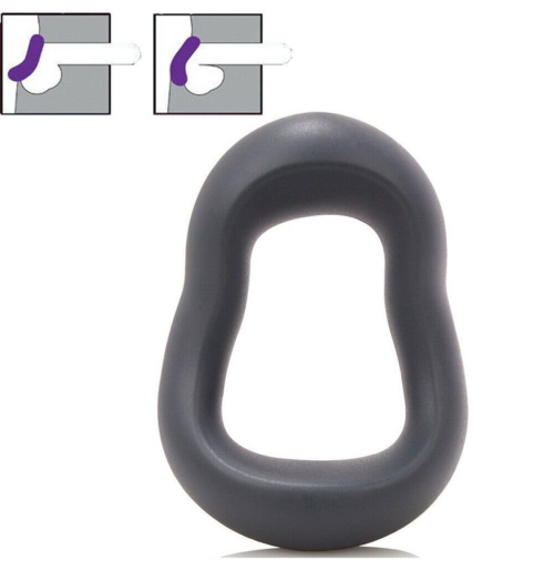 Эрекционное кольцо на пенис и мошонку SwingO Curve - 1