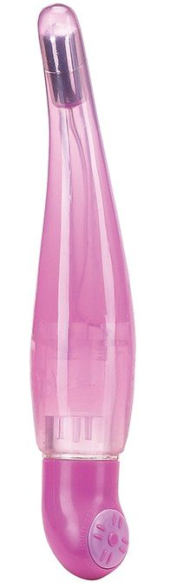 Розовый вибромассажёр PERFECT CURVE - 16 см. - 0