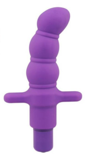 Фиолетовый мини-вибратор Frisky Flex Vibe - 11,9 см. - 0