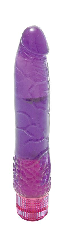Водонепроницаемый фиолетовый вибромассажер H2O PATRIOT WATERPROOF VIBRATOR - 19 см. - 0