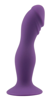 Фиолетовая анальная втулка Rumpy-pumpy - 15 см. - 0