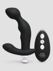 Черный вибромассажер простаты Relentless Vibrations Remote Prostate Vibrator - 15,2 см. - 0