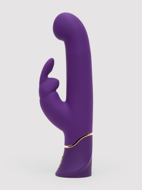 Фиолетовый вибратор Greedy Girl Power Motion Thrusting Rabbit Vibrator - 21,6 см. - 1