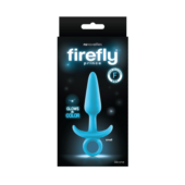 Голубая анальная пробка Firefly Prince Small - 10,9 см. - 1